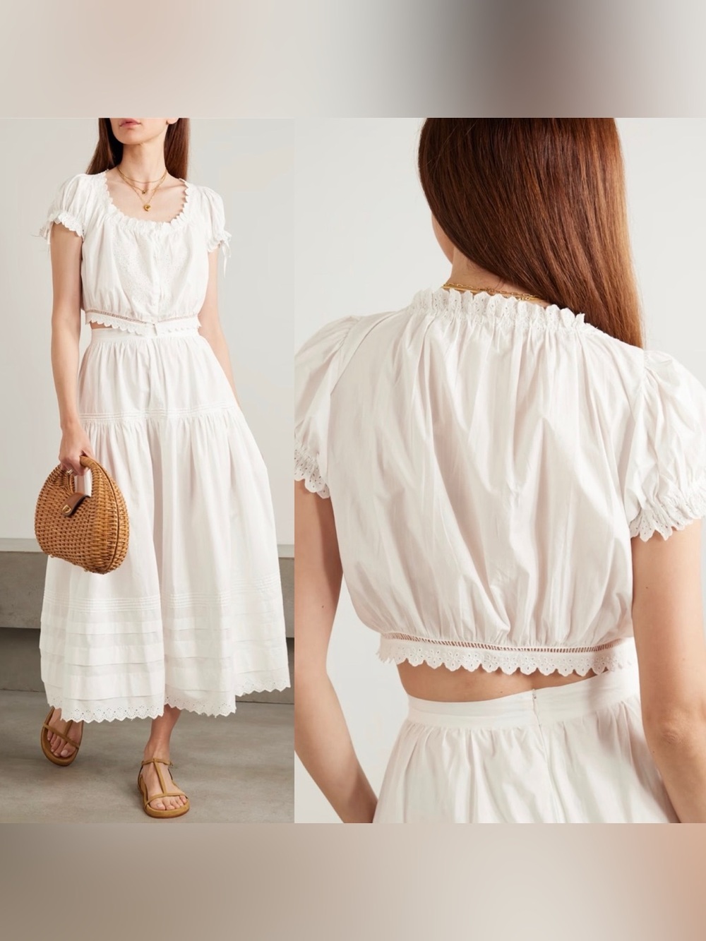 Doen Set Nera Top and Sebastiane Skirt Set